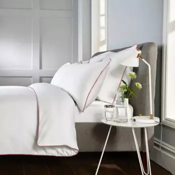 Комплект постельного белья (евро макси) chic red (elhomme) белый 43x10x32 см.