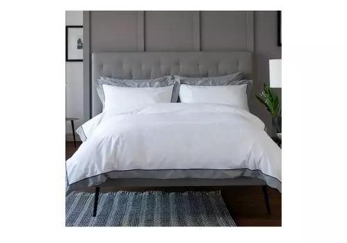 Комплект постельного белья (евро макси) intimacy grey (elhomme) серый 43x10x32 см.