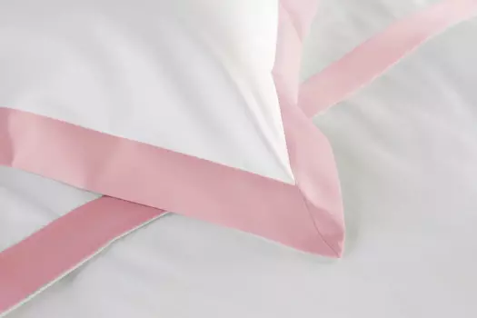 Комплект постельного белья (евро) rose diamond (elhomme) белый 43x10x32 см.