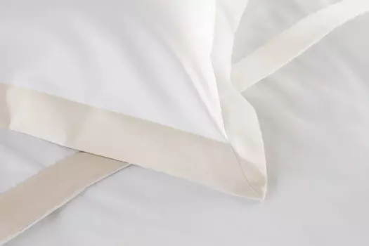 Комплект постельного белья (евро) sand diamond (elhomme) белый 43x10x32 см.