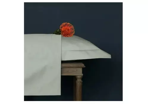 Комплект постельного белья (семейный) pure platine (elhomme) бежевый 43x10x32 см.