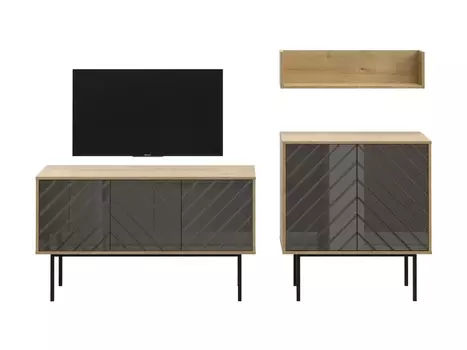 Композиция boho 1 (ogogo) коричневый 208x90x40 см.