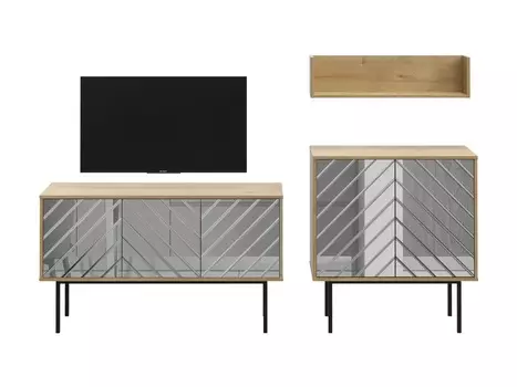 Композиция boho 1 (ogogo) серый 208x90x40 см.