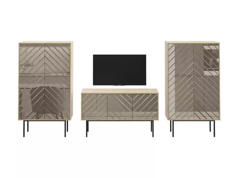 Композиция boho 3 (ogogo) коричневый 292x150x40 см.