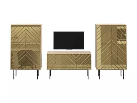 Композиция boho 3 (ogogo) золотой 292x150x40 см.