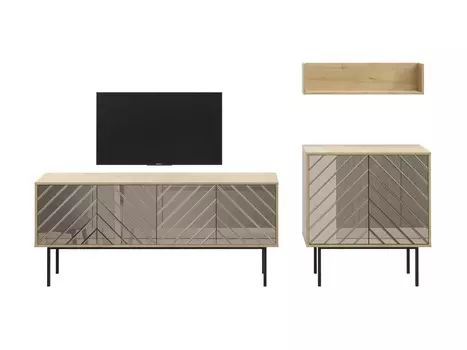 Композиция boho 4 (ogogo) бежевый 248x90x40 см.