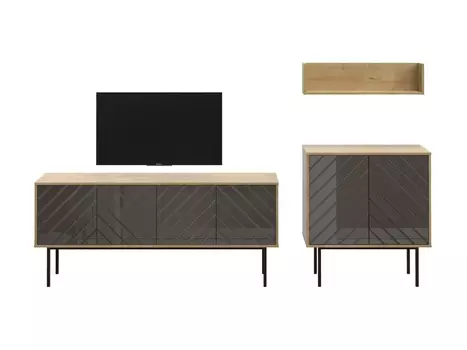 Композиция boho 4 (ogogo) коричневый 248x90x40 см.