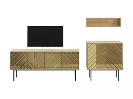 Композиция boho 4 (ogogo) золотой 248x90x40 см.