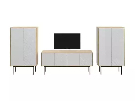 Композиция boho 5 (ogogo) белый 332x150x40 см.