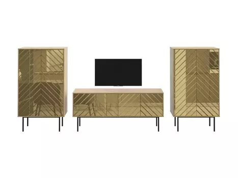 Композиция boho 5 (ogogo) золотой 332x150x40 см.