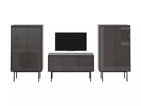 Композиция boho (ogogo) коричневый 292x150x40 см.