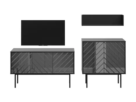 Композиция boho (ogogo) серый 208x91x40 см.