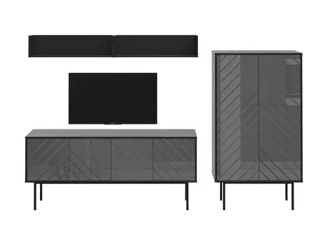 Композиция boho (ogogo) серый 248x150x40 см.