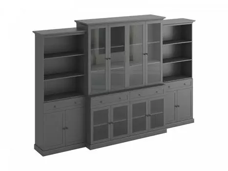 Композиция caprio g2 (ogogo) серый 328x214x54 см.