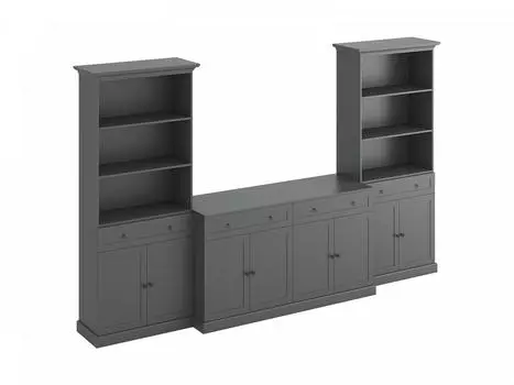 Композиция caprio g4 (ogogo) серый 328x214x54 см.