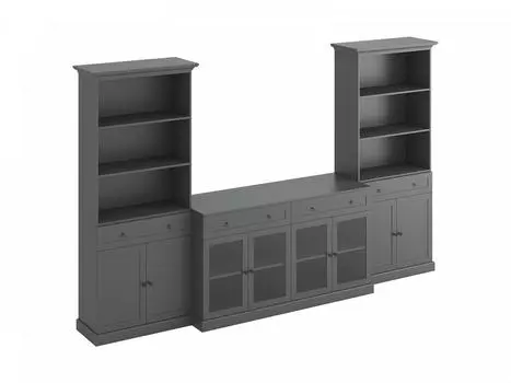 Композиция caprio g4 (ogogo) серый 328x214x54 см.