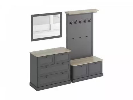 Композиция caprio (ogogo) серый 205x190x46 см.