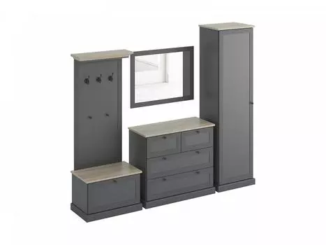 Композиция caprio (ogogo) серый 241x214x46 см.