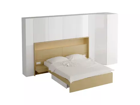 Композиция intra 2 (ogogo) белый 390x210x239 см.