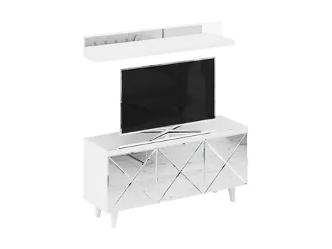 Композиция kristal 4 (ogogo) серебристый 145x165x44 см.