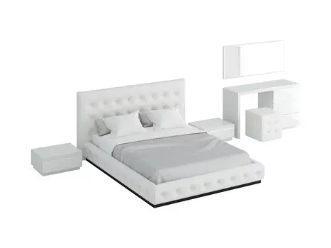 Композиция kristal (ogogo) белый 102x230 см.