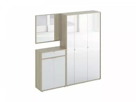 Композиция latte (ogogo) бежевый 186x190x37 см.