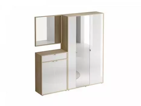 Композиция latte (ogogo) бежевый 186x190x37 см.