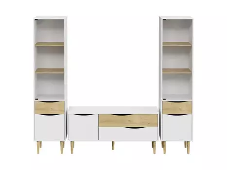 Композиция like (ogogo) белый 227x200x40 см.