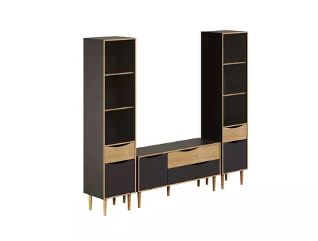 Композиция like (ogogo) коричневый 227x200x40 см.