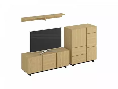 Композиция line (ogogo) бежевый 238x48 см.