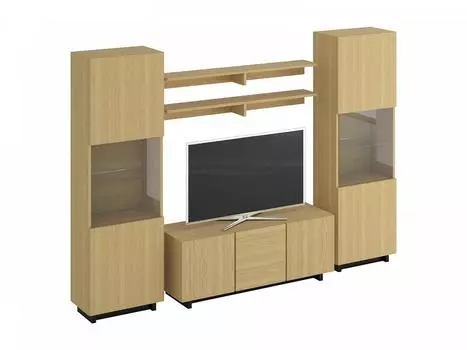 Композиция line (ogogo) бежевый 263x198x48 см.