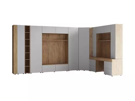 Композиция modus g17 (ogogo) белый 441x233x40 см.