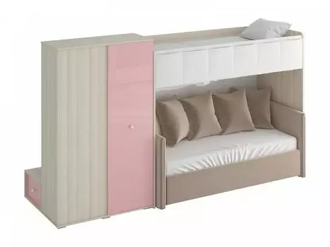 Композиция play (ogogo) розовый 326x188x113 см.