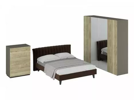 Композиция roomy (ogogo) коричневый 222x226 см.