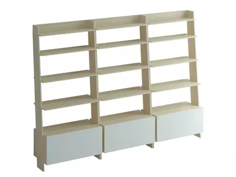 Композиция strike (ogogo) белый 250x181x40 см.