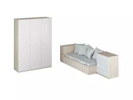 Композиция uno (ogogo) белый 233x324 см.