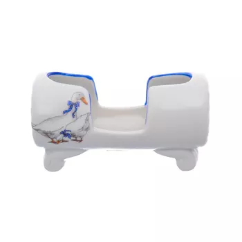 Конфетница гуси (dubi) белый 8 см.