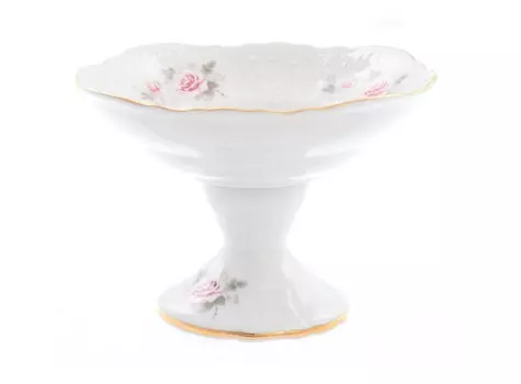 Конфетница на ножке bernadotte (bernadotte) белый 16 см.