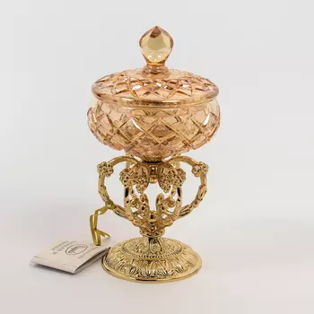 Конфетница rosaperla (rosaperla) золотой