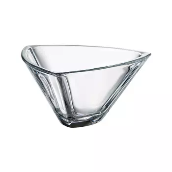 Конфетница triangle (crystalite bohemia) прозрачный 24x24 см.