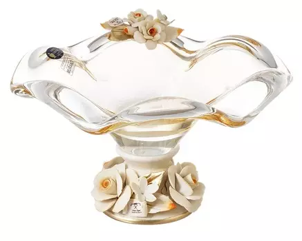 Конфетница white cristal (white cristal) прозрачный