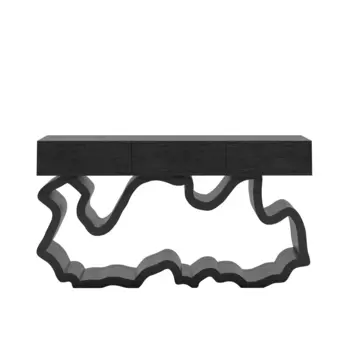 Консоль эклер 2.0 (odingeniy) черный 160x85x35 см.