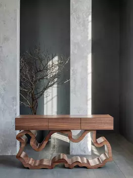 Консоль эклер 2.0 (odingeniy) коричневый 160x85x35 см.