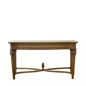 Консоль amabel console table (gramercy) коричневый 76x142x43 см.