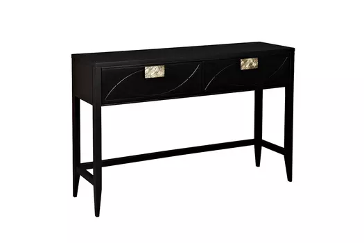 Консоль черная (garda decor) черный 120x80x35 см.