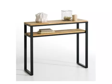 Консоль hiba (laredoute) коричневый 100x80x35 см.