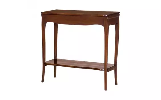 Консоль из красного дерева (satin furniture) коричневый 78x80x31 см.