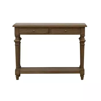 Консоль marlow console table (gramercy) коричневый 120x90x40 см.