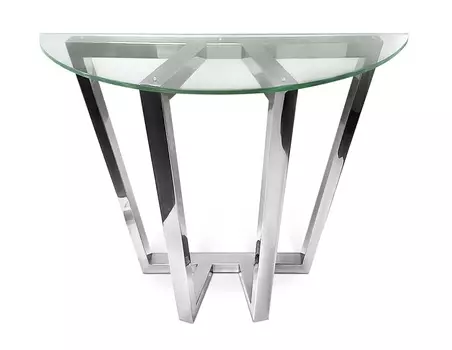 Консоль mato (zmebel) серебристый 120x40x78 см.