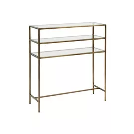 Консоль nordal (nordal) золотой 32x95x90 см.